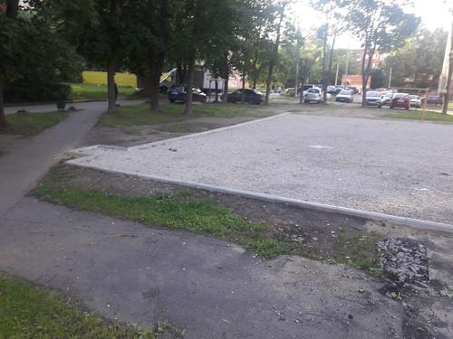 Подготовка участка под детскую площадку